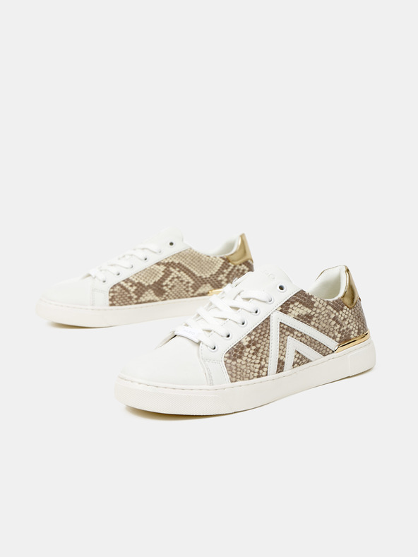 Aldo Λευκά γυναικεία αθλητικά παπούτσια με σχέδιο ALDO Fran