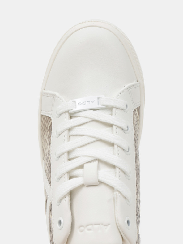 Aldo Λευκά γυναικεία αθλητικά παπούτσια με σχέδιο ALDO Fran