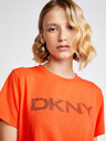 DKNY Striped Logo T-shirt