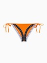 Calvin Klein Cheeky String Side Tie Vermillion Orange Bikini bottom
