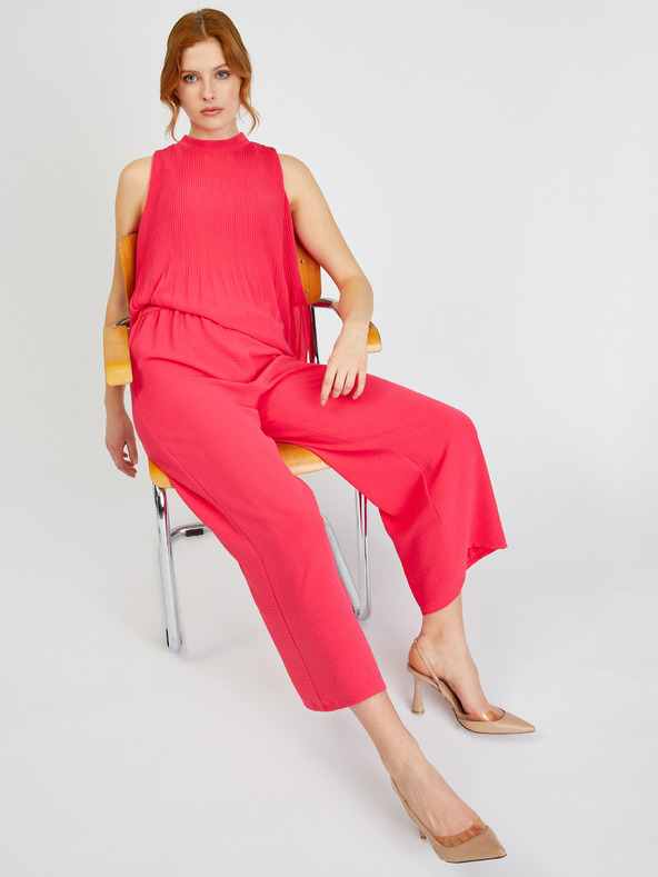 Orsay Σκούρο ροζ γυναικεία πλισέ μπλούζα ORSAY