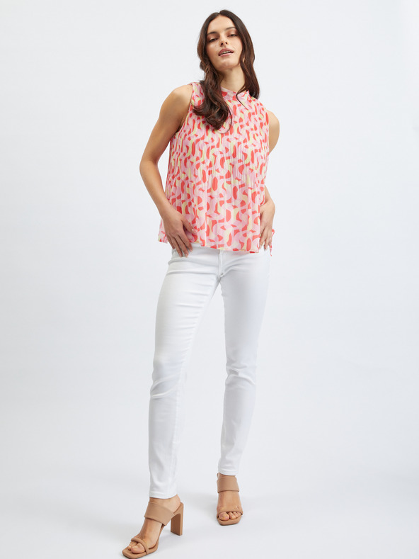 Orsay Ροζ γυναικεία μπλούζα με σχέδιο ORSAY