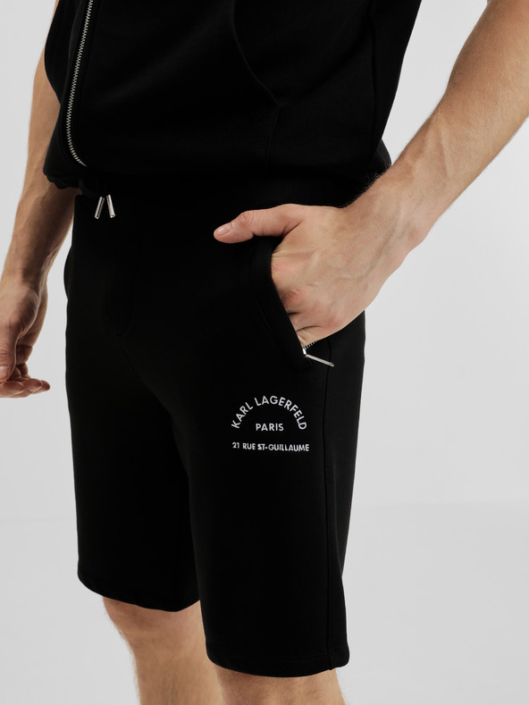Karl Lagerfeld Μαύρη ανδρική φόρμα KARL LAGERFELD