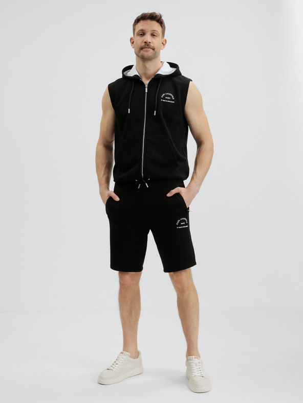 Karl Lagerfeld Μαύρη ανδρική φόρμα KARL LAGERFELD