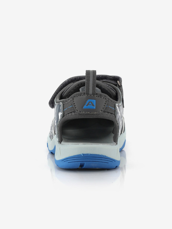 ALPINE PRO Παιδικά σανδάλια εξωτερικού χώρου ALPINE PRO GROBO γκρι