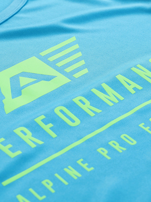 ALPINE PRO Ανδρικό λειτουργικό πουκάμισο με cool-dry ALPINE PRO PANTHER μπλε