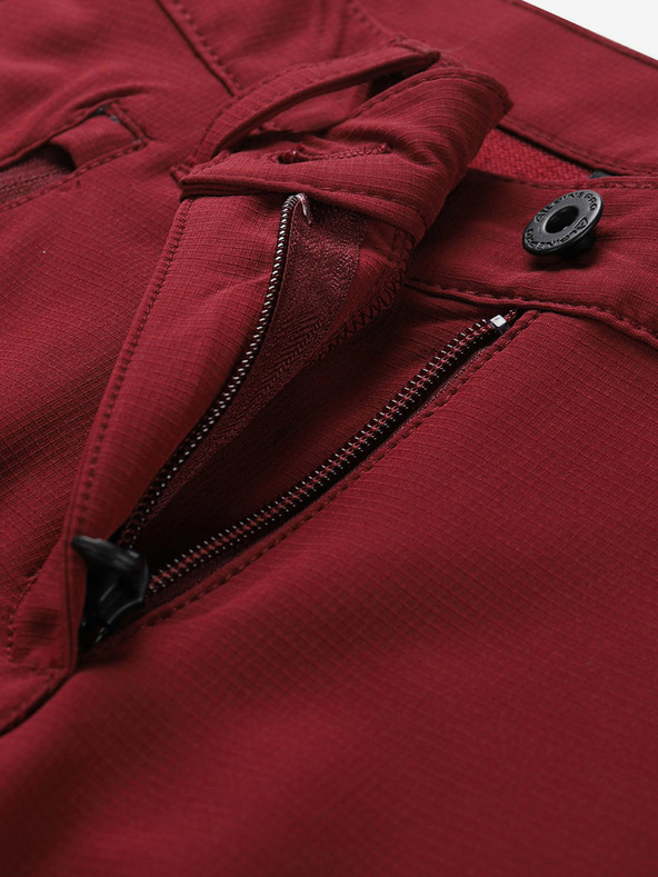 ALPINE PRO Γυναικείο παντελόνι softshell ALPINE PRO NUTTA κόκκινο