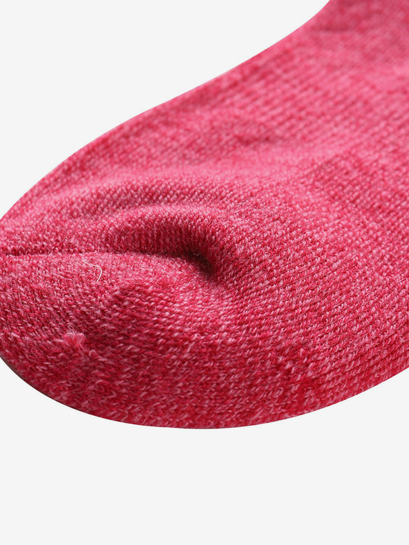 ALPINE PRO Κάλτσες από μαλλί μερίνο ALPINE PRO KLAMO ροζ
