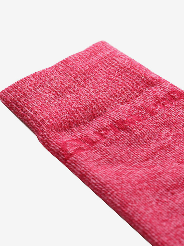 ALPINE PRO Κάλτσες από μαλλί μερίνο ALPINE PRO KLAMO ροζ