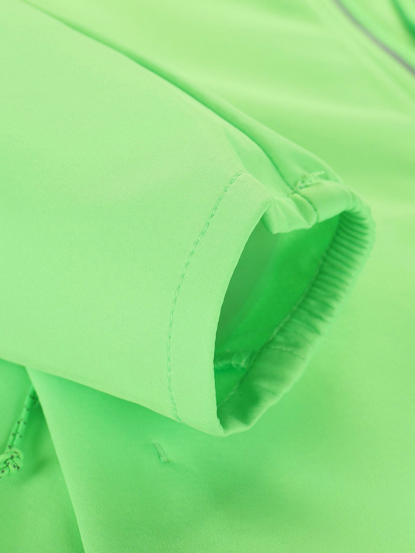 ALPINE PRO Παιδικό μπουφάν softshell με μεμβράνη ALPINE PRO MULTO πράσινο