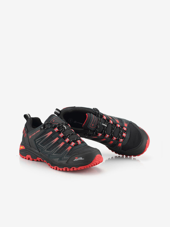 ALPINE PRO Παπούτσια εξωτερικού χώρου με μεμβράνη ptx ALPINE PRO REWESE γκρι