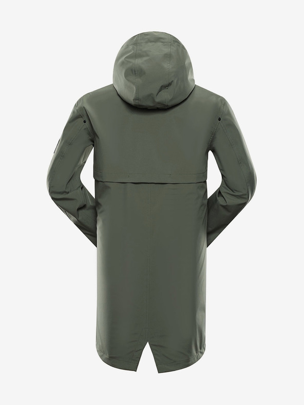 ALPINE PRO Ανδρικό αδιάβροχο μπουφάν με μεμβράνη ptx ALPINE PRO PERFET πράσινο