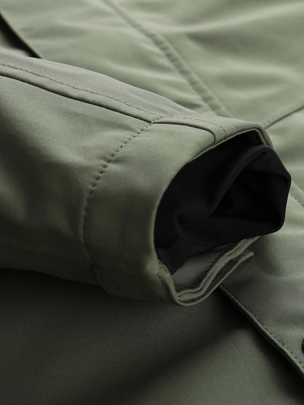 ALPINE PRO Ανδρικό αδιάβροχο μπουφάν με μεμβράνη ptx ALPINE PRO PERFET πράσινο