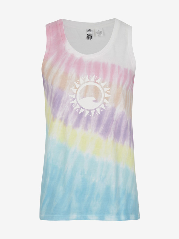 O'Neill Ροζ και τυρκουάζ γυναικείο O'Neill WOW TANKTOP tank top