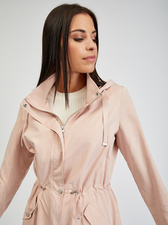 Orsay ORSAY ανοιχτό ροζ γυναικείο πανωφόρι