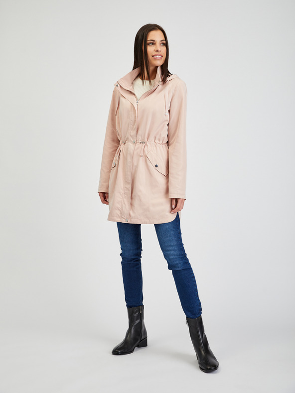 Orsay ORSAY ανοιχτό ροζ γυναικείο πανωφόρι