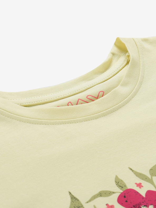 NAX Κίτρινο γυναικείο T-Shirt NAX Nerga