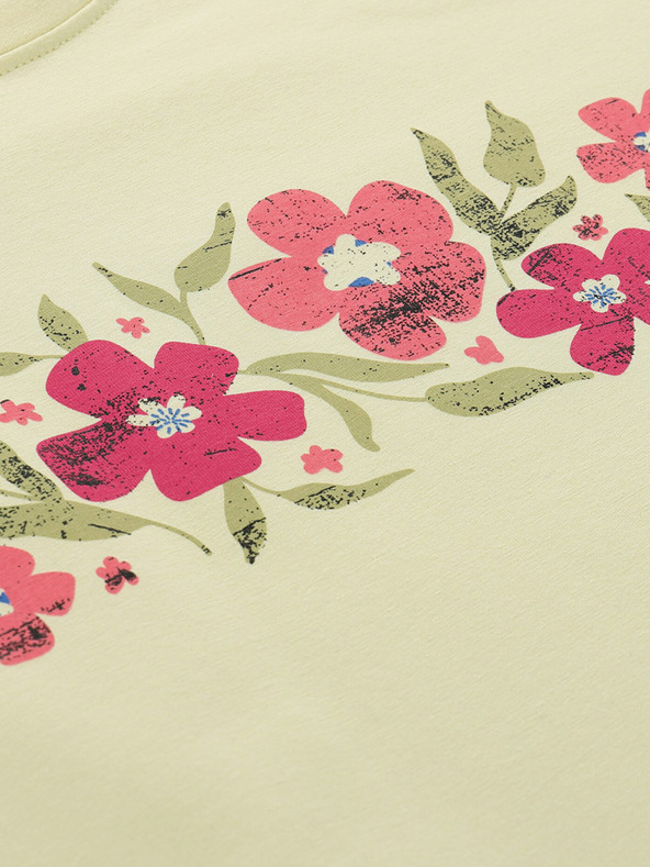 NAX Κίτρινο γυναικείο T-Shirt NAX Nerga