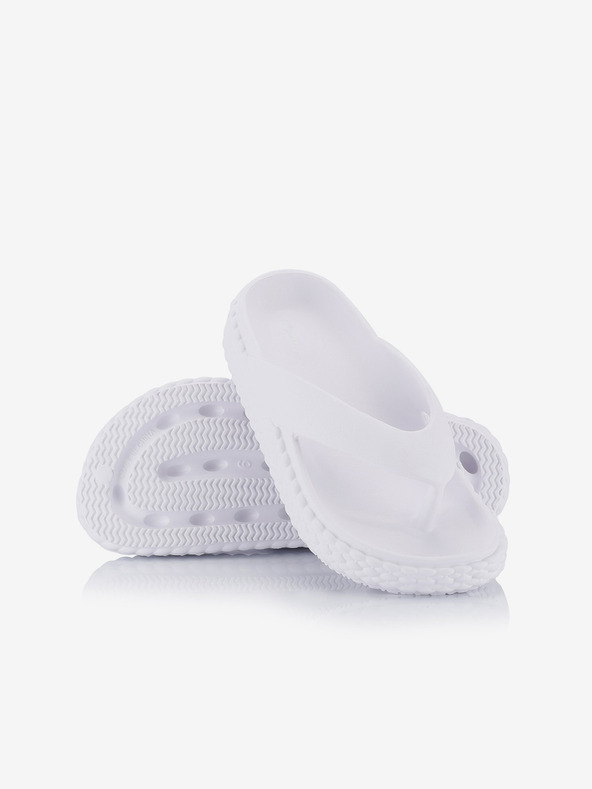 ALPINE PRO Λευκά γυναικεία σαγιονάρες ALPINE PRO Chima Flip Flops