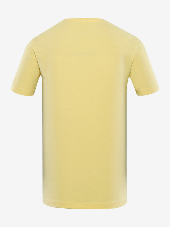 NAX Κίτρινο ανδρικό T-shirt NAX Jurg