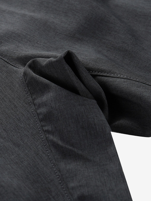 ALPINE PRO Γκρι ανδρικό παντελόνι γρήγορου στεγνώματος ALPINE PRO Zerec