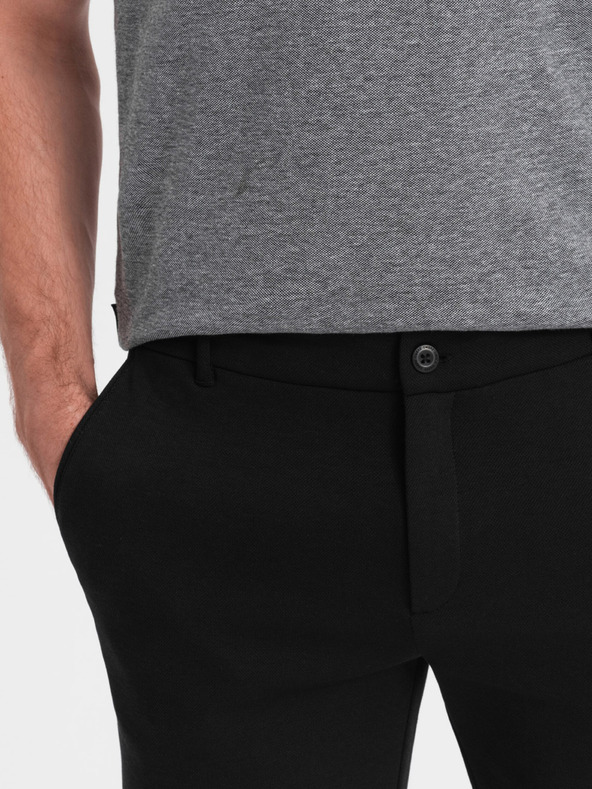 Ombre Clothing Μαύρο ανδρικό σορτς Ombre Clothing