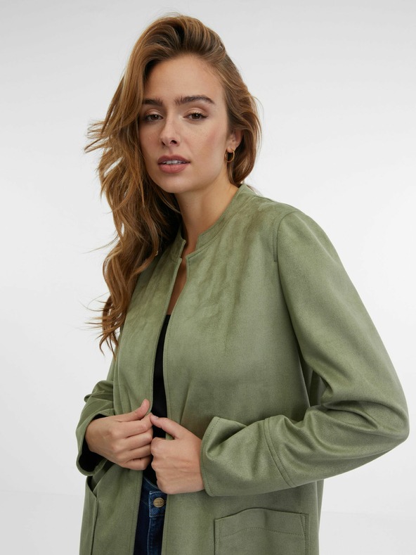 Orsay Χακί γυναικείο ελαφρύ παλτό ORSAY