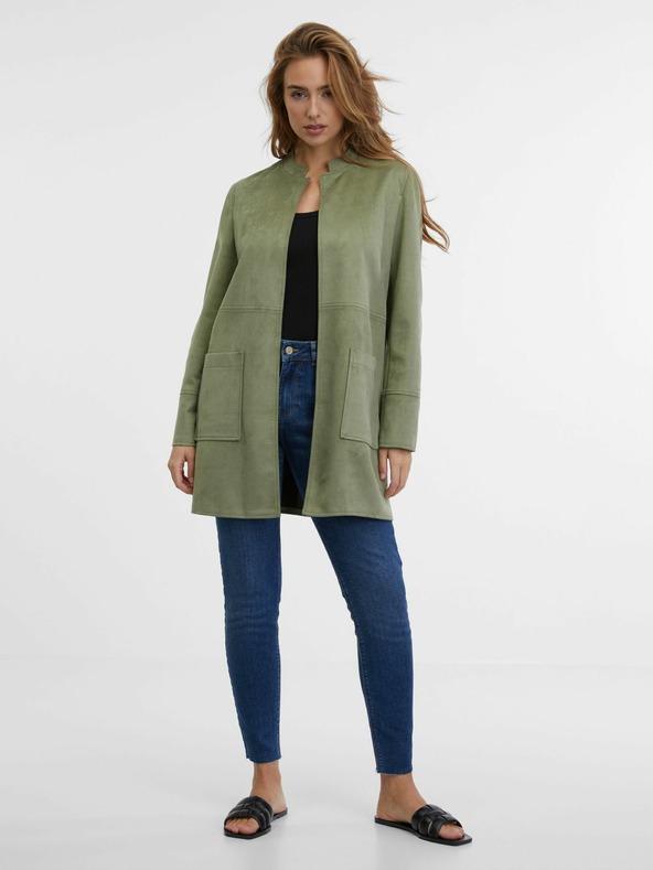 Orsay Χακί γυναικείο ελαφρύ παλτό ORSAY