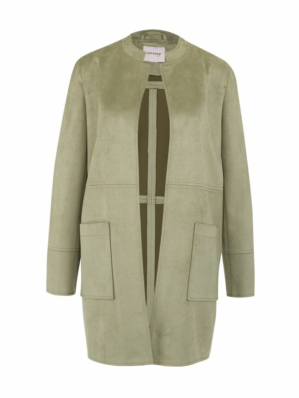 Orsay Χακί γυναικείο ελαφρύ παλτό ORSAY