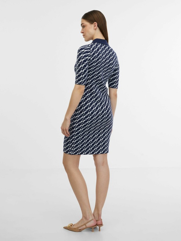 Orsay Γυναικείο μπλε σκούρο φόρεμα ORSAY