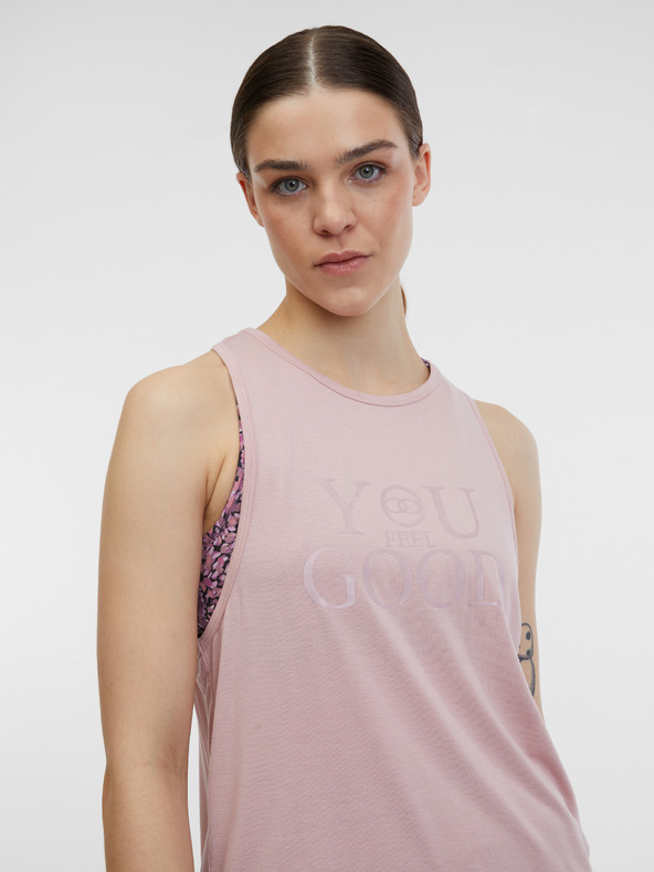 Orsay Ανοιχτό ροζ γυναικείο αθλητικό μπλουζάκι ORSAY