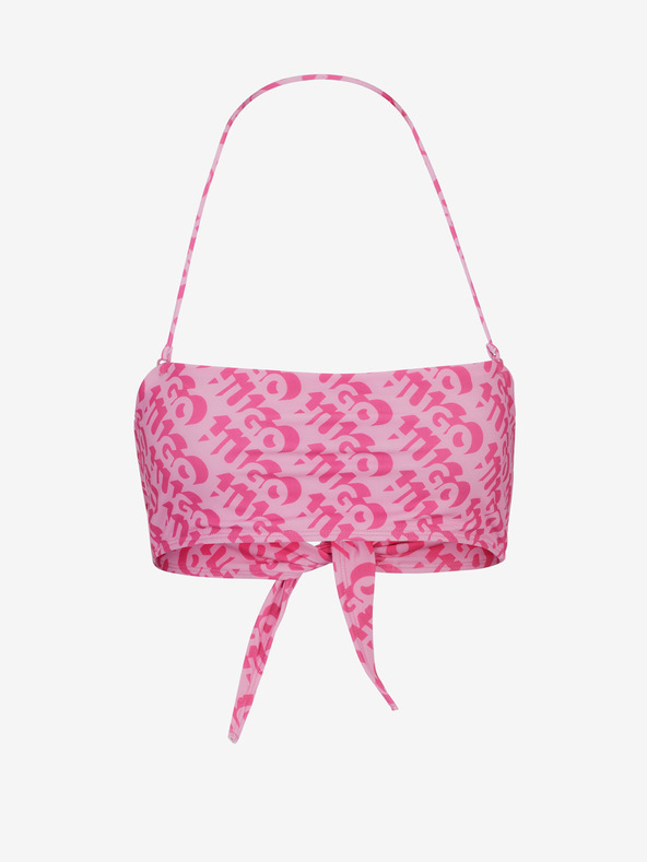 HUGO Ροζ γυναικείο μπικίνι με σχέδιο Bonnie