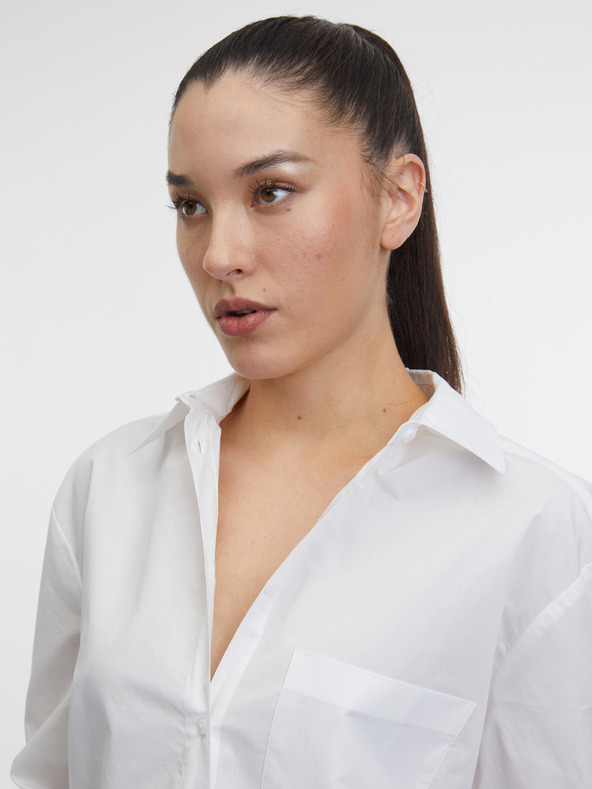 Orsay Λευκή γυναικεία μπλούζα ORSAY