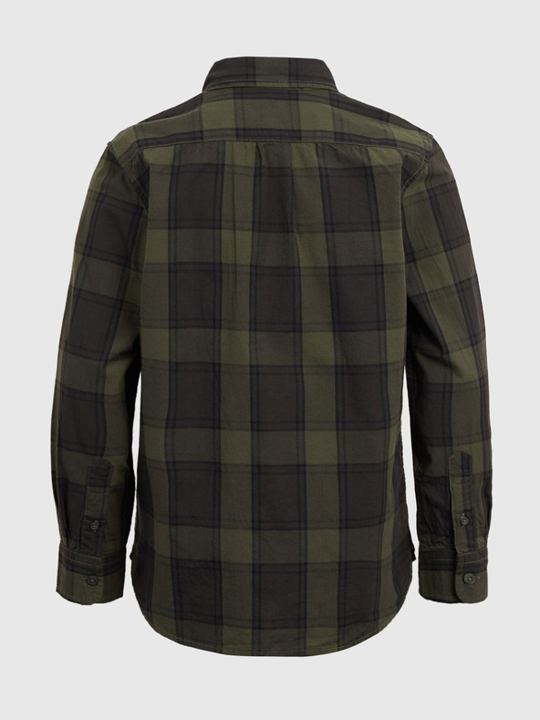 GAP Dětská kostkovaná košile GAP