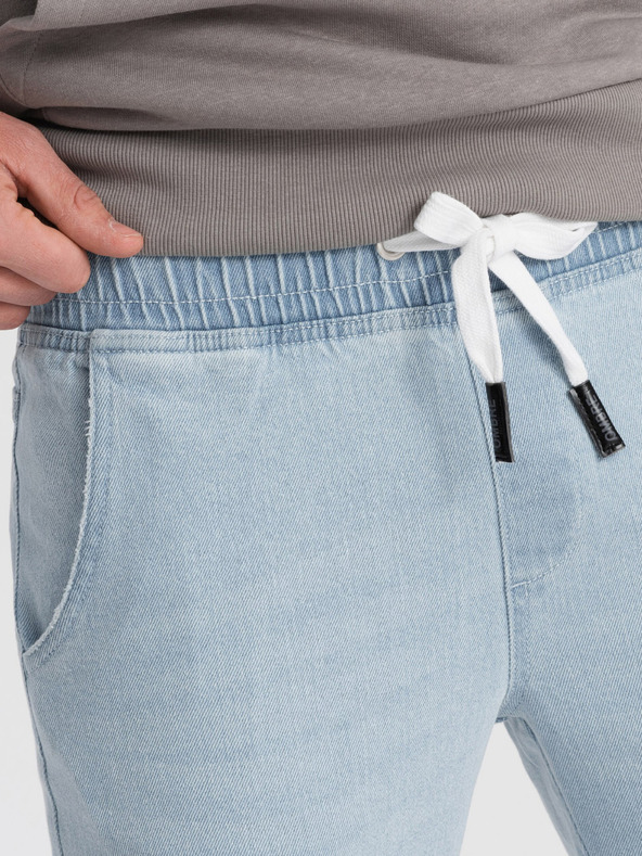 Ombre Clothing Γαλάζιο ανδρικό σκισμένο τζιν Ombre Clothing