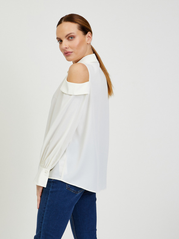 Orsay Λευκή γυναικεία μπλούζα ORSAY