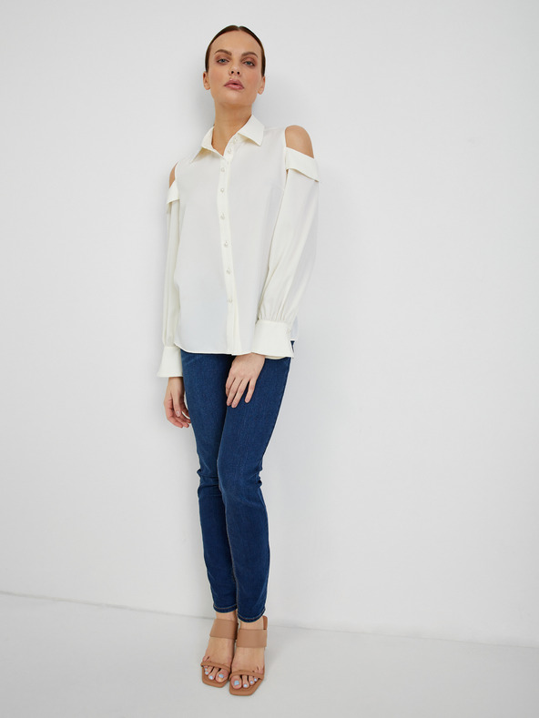 Orsay Λευκή γυναικεία μπλούζα ORSAY