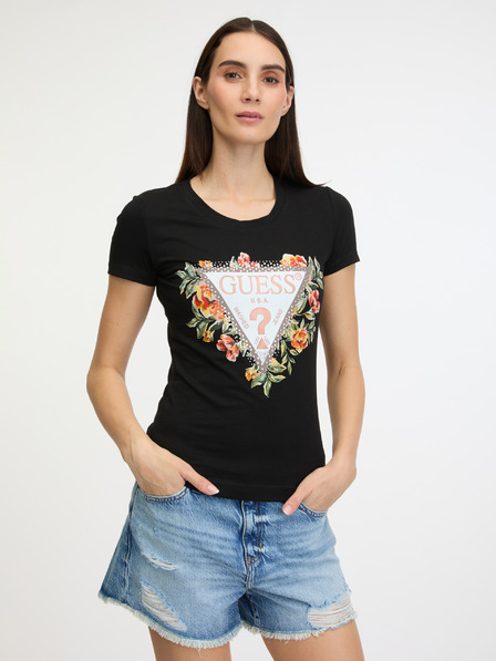 Guess Triangle Flowers T-shirt