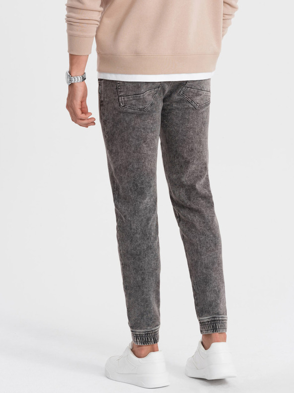 Ombre Clothing Γκρι Ανδρικά τζιν Ombre Ρούχα