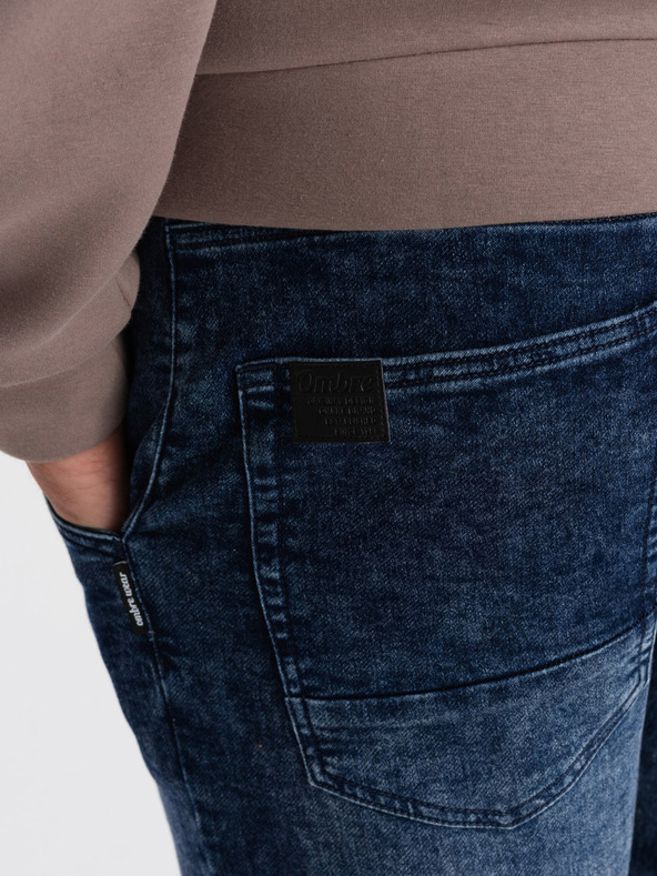 Ombre Clothing Σκούρο μπλε ανδρικό τζιν Ombre Clothing