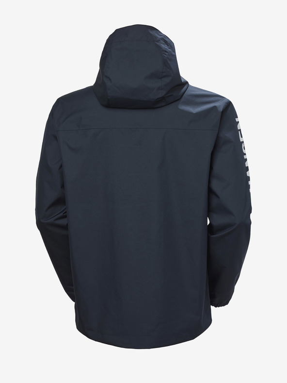 Helly Hansen Σκούρο μπλε ανδρικό αδιάβροχο ελαφρύ μπουφάν με κουκούλα HELLY HANSEN Ervik