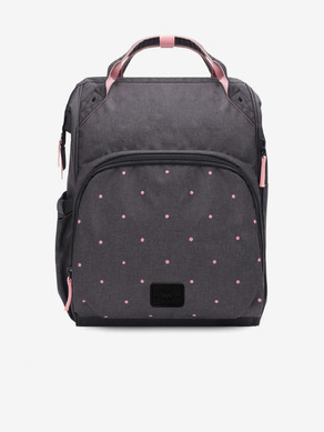 Vuch Verner Dotty Black Backpack