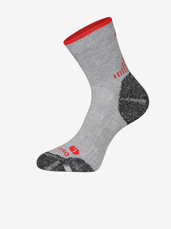 ALPINE PRO ALPINE PRO Kerowe γκρι αθλητικές κάλτσες