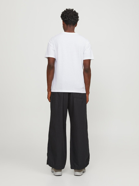Jack & Jones Λευκή ανδρική κουκούλα Jack & Jones Map
