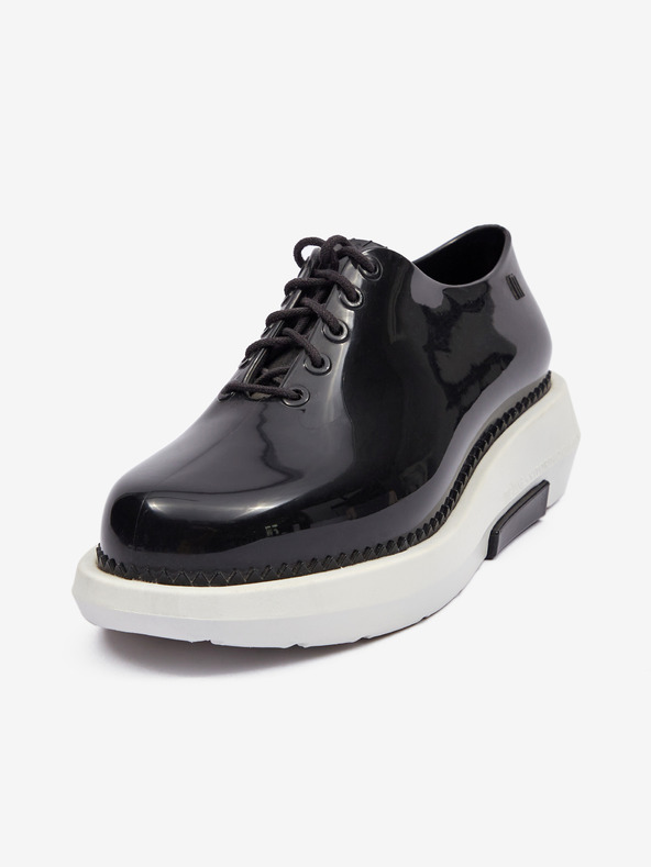 Melissa Μαύρο Γυναικεία παπούτσια Grunge Semi Platform + Vitorino Campos