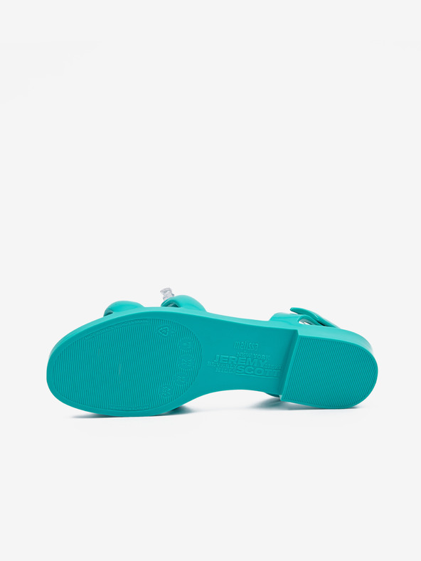 Melissa Τυρκουάζ Γυναικείο σανδάλι Melissa Tube + Jeremy Scott