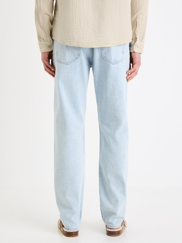 Celio Γαλάζιο ανδρικό τζιν Celio C15 straight Fodroit 30