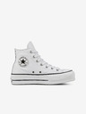 Converse Chuck Taylor All Star Lift Platform Leather Sneakers