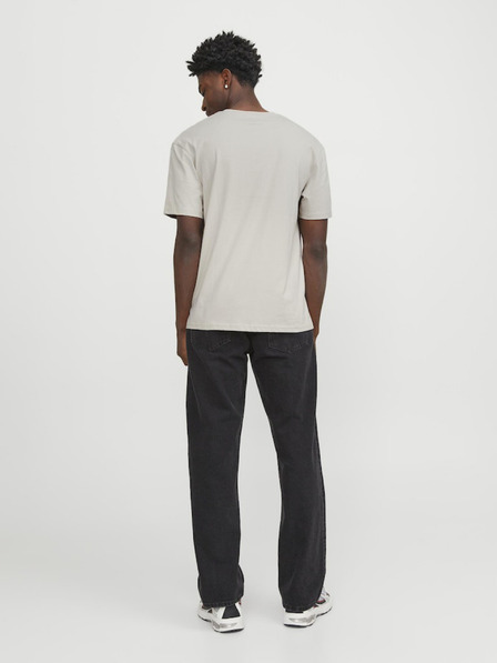 Jack & Jones Jack & Jones Vesterbro Μπεζ ανδρικό πουκάμισο