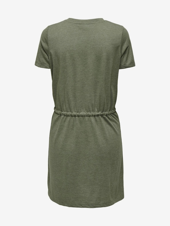 Jacqueline de Yong JDY Dalila Χακί γυναικείο φόρεμα